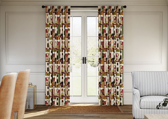 Santiago, Rumba - Made to Measure Curtain - Image 3